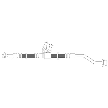 Centric Parts Brake Hose, 150.51098 150.51098